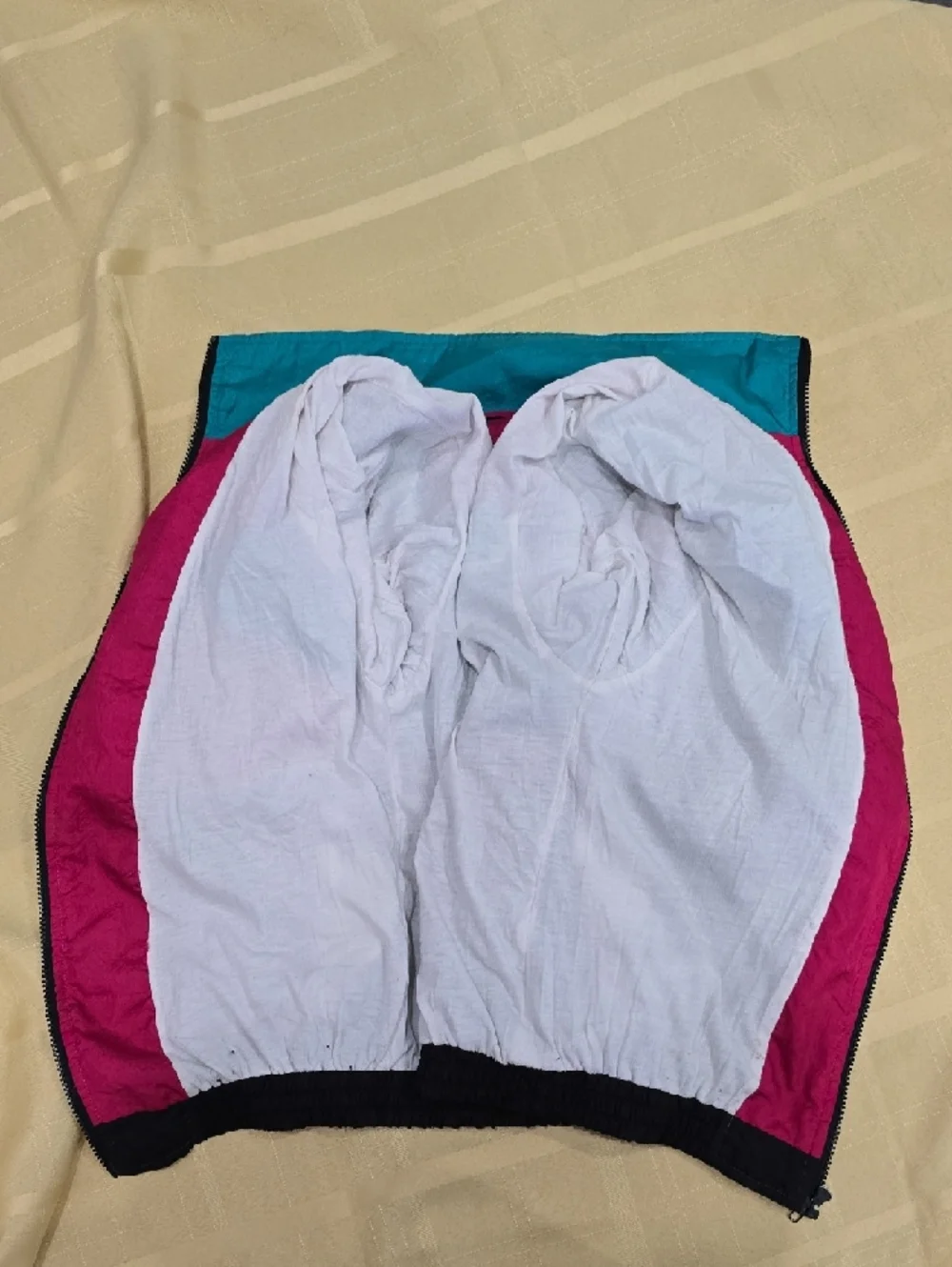 Slade 80s Colorblock Windbreaker Jacket - VINTAGE - SMALL